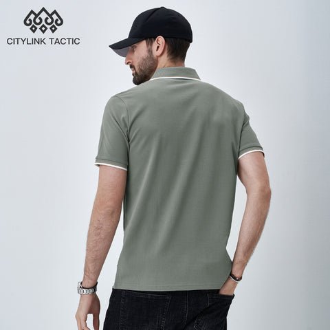 Tropical Breeze Half Sleeve Polo Shirt