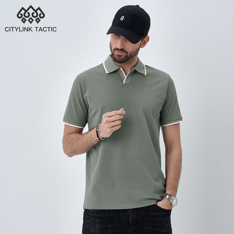 Tropical Breeze Half Sleeve Polo Shirt