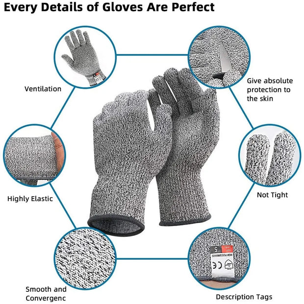 UltraCut Pro Anti-Cut Safety Gloves: Versatile Protection
