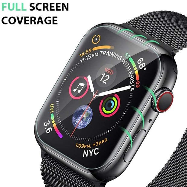 Película protectora completa transparente para Apple Watch