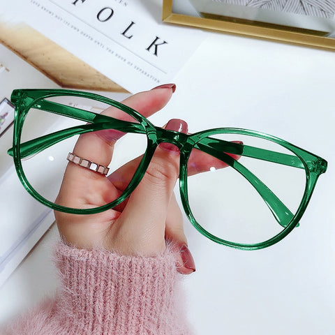 Lunettes d'ordinateur transparentes