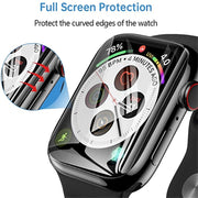 Film de protection complet transparent pour Apple Watch