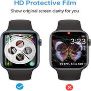 Film de protection complet transparent pour Apple Watch