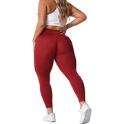 Leggings sólidos sin costuras 