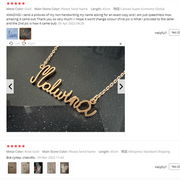 Personalized Handwritten Signature Necklaces