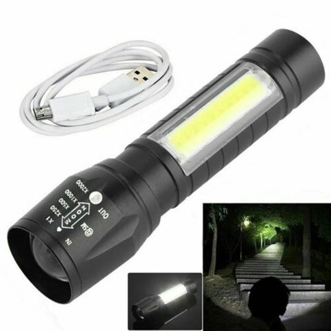 Strong Light Rechargeable Flashlight