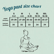 Pantalon de yoga oiseau chanteur