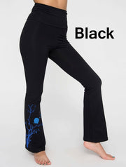 Pantalon de yoga oiseau chanteur