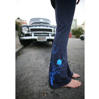 Pantalon de yoga oiseau chanteur