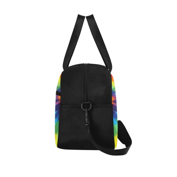 Uniquely You Travel Carry-On Bag / Rainbow Tie Dye Style