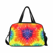 Uniquely You Travel Carry-On Bag / Rainbow Tie Dye Style